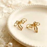 Sweet tie Bow Studs