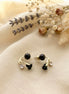 Black Rose Earrings