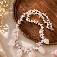 Tumble Stone Statement Necklace