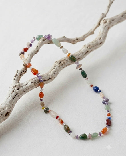 Multicoloured Stone Strand