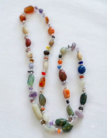 Multicoloured Stone Strand
