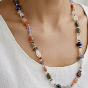 Multicoloured Stone Strand
