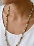Gemstone chips Long Necklace
