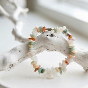 Earthy Oasis Pebble Bracelet.