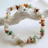 Earthy Oasis Pebble Bracelet.