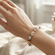 Earthy Oasis Pebble Bracelet.
