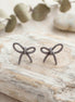 Velvet Bow Studs