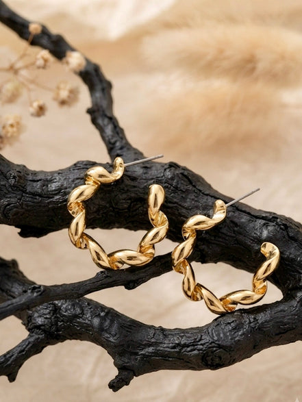 Golden Spiral Hoops