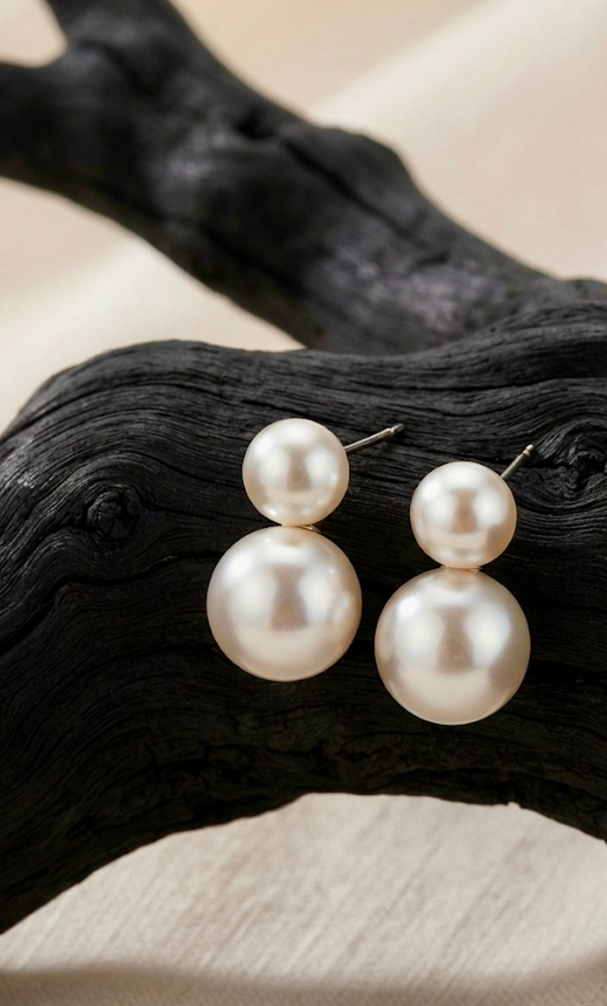 Two Pearl Studs