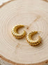 Golden Spiral Hoops
