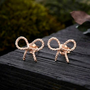 Cute Rose Gold Bow