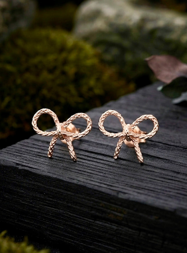 Cute Rose Gold Bow