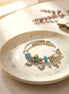 Silver Cable Charm Bracelet