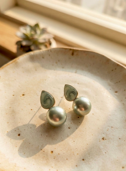 Sage Green Teardrop