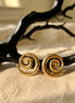 Golden Spiral Hoops