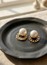 Chain Pearl Jacket Big Studs