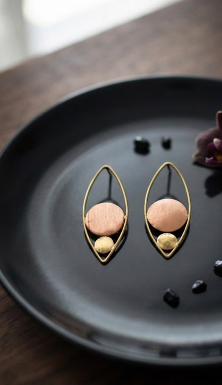Hammered Earrings