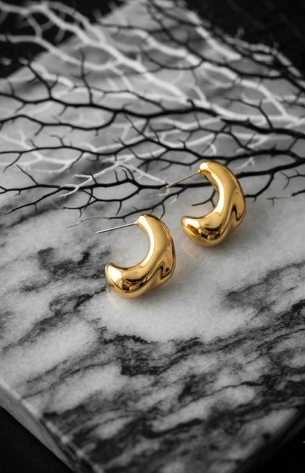 Golden C Studs