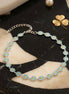 Blue Pastel Daisy Choker Necklace