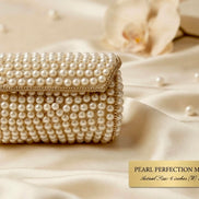 Pearl Minaudière Clutch
