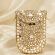 Indian Kundan & Pearl Minaudière