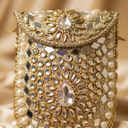 Indian Kundan & Pearl Minaudière