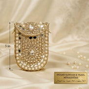 Indian Kundan & Pearl Minaudière