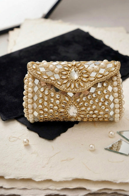 Regal Kundan & Pearl Minaudière