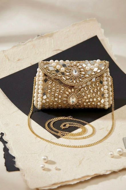 Regal Kundan & Pearl Minaudière