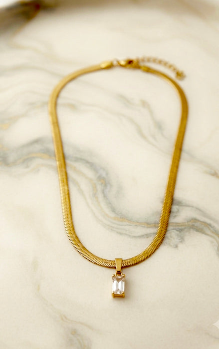 Herringbone Pendant Chain