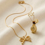 Bow Pendant Chain