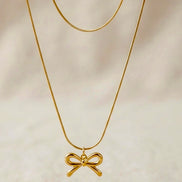 Bow Pendant Chain