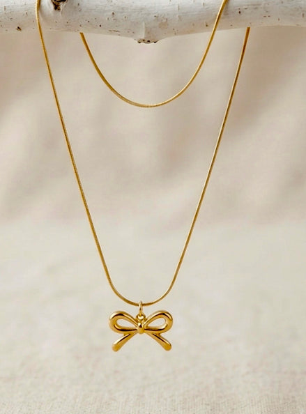 Bow Pendant Chain
