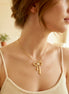 Pearl Bow Pendent Chain