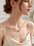 Dainty Gold Ribbon Bow Chain