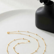 Dainty Gold Satellite Chain