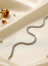Silver Cubic Zirconia Tennis Bracelet