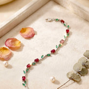Colored Gemstones Bracelet