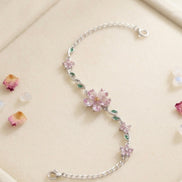 Pink Crystal Bracelet