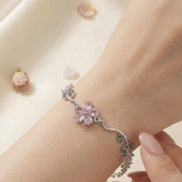 Pink Crystal Bracelet