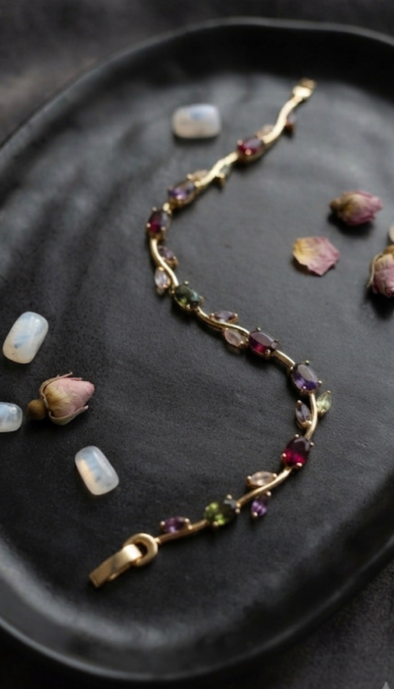 Coloured Vine Tulip Bracelet