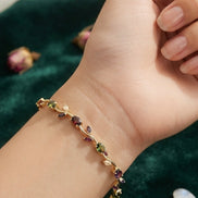Coloured Vine Tulip Bracelet