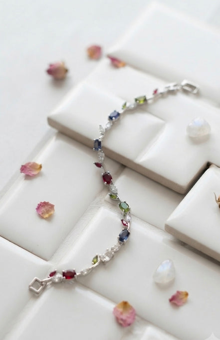 Aura Tulip Vine Tennis Bracelet