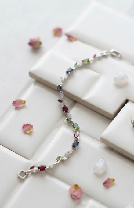 Aura Tulip Vine Tennis Bracelet
