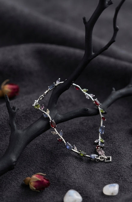Aura Tulip Vine Tennis Bracelet