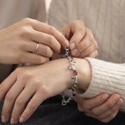 Aura Tulip Vine Tennis Bracelet