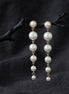Pearl Drop Dangler Earrings