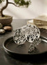 Ornate Floral Filigree Wide Cuff Bracelet