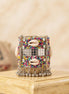 Multi Kaudi Oxidised Broad Openable Kada
