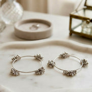 Ghunghroo Oxidised Kada (Set Of 2)